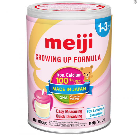 Sữa Meiji Growing up Formula 800g (12-36 tháng)